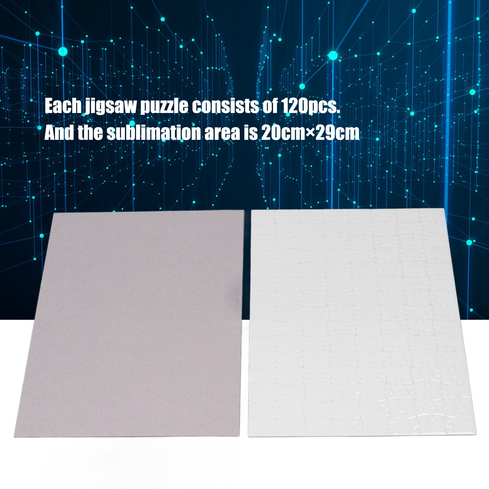 Puzzle Blank White - Printing Puzzle 10 Sets Blank Jigsaw