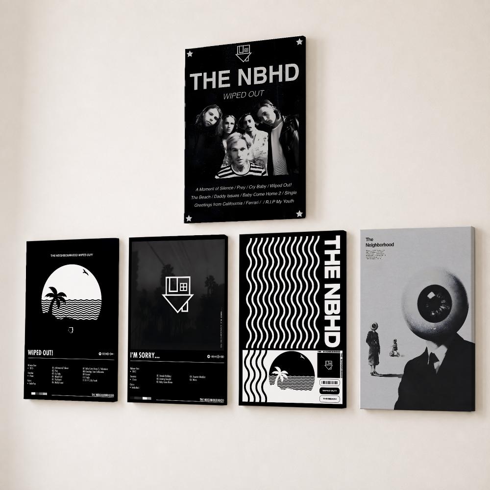 Rock Band The N-Neighborhood P - đánh giá và giá Canvas Wrap Ready