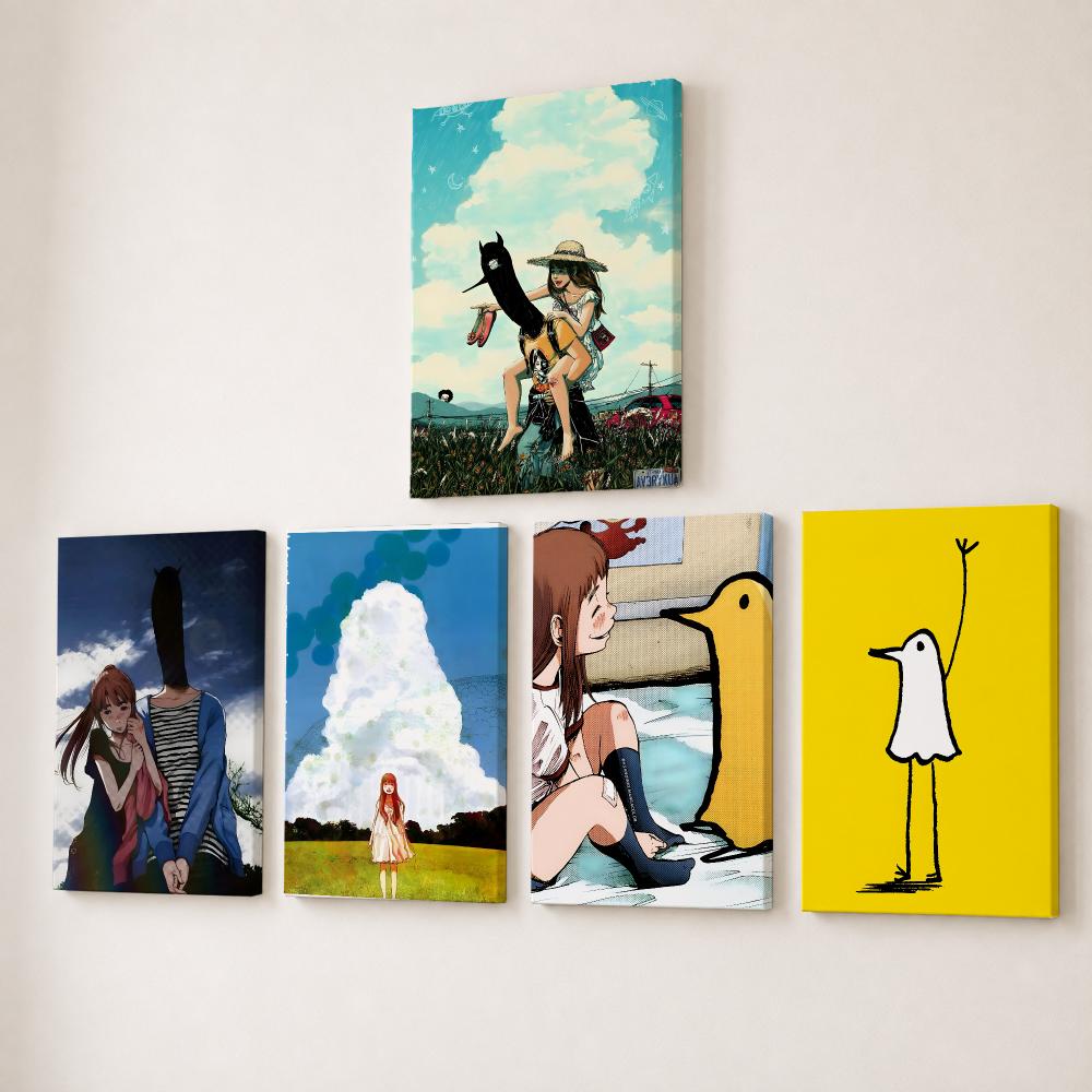 G-Goodnight Punpun Anime Paint - đánh giá và giá Canvas Wrap Ready
