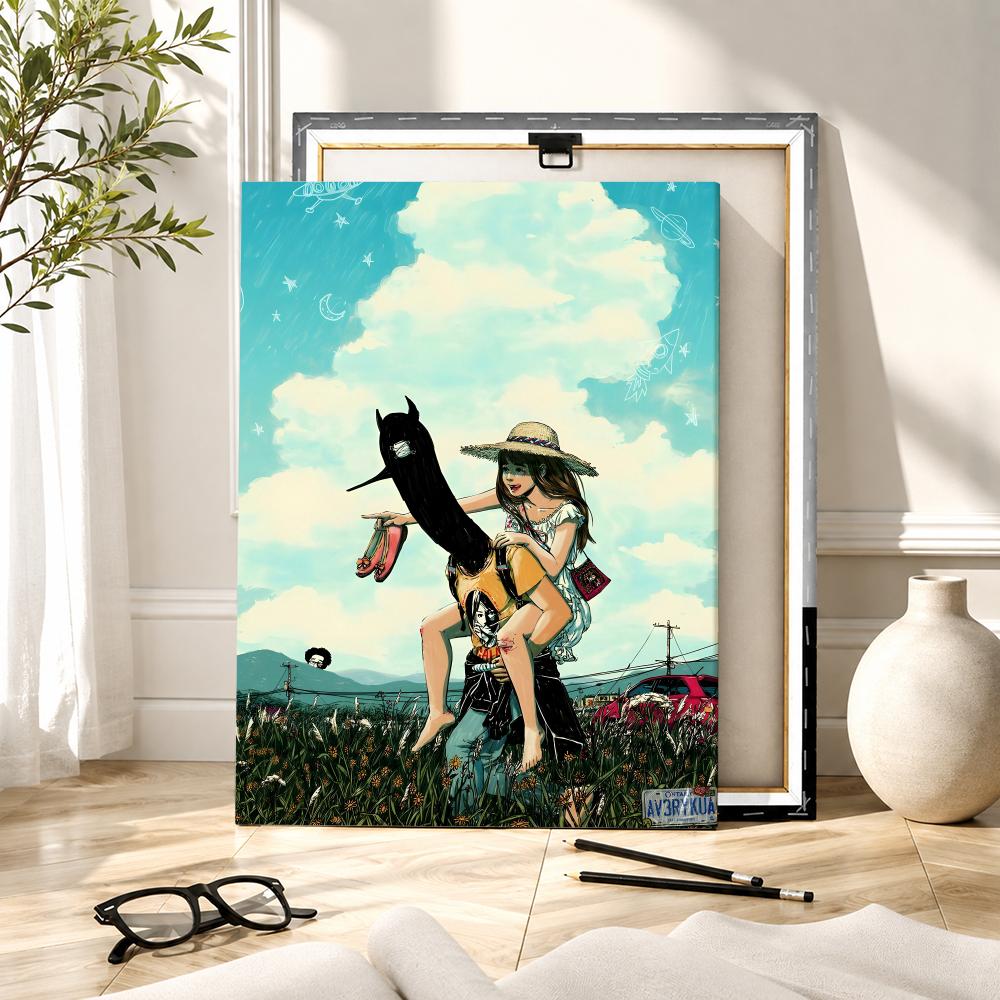 G-Goodnight Punpun Anime Paint - đánh giá và giá Canvas Wrap Ready