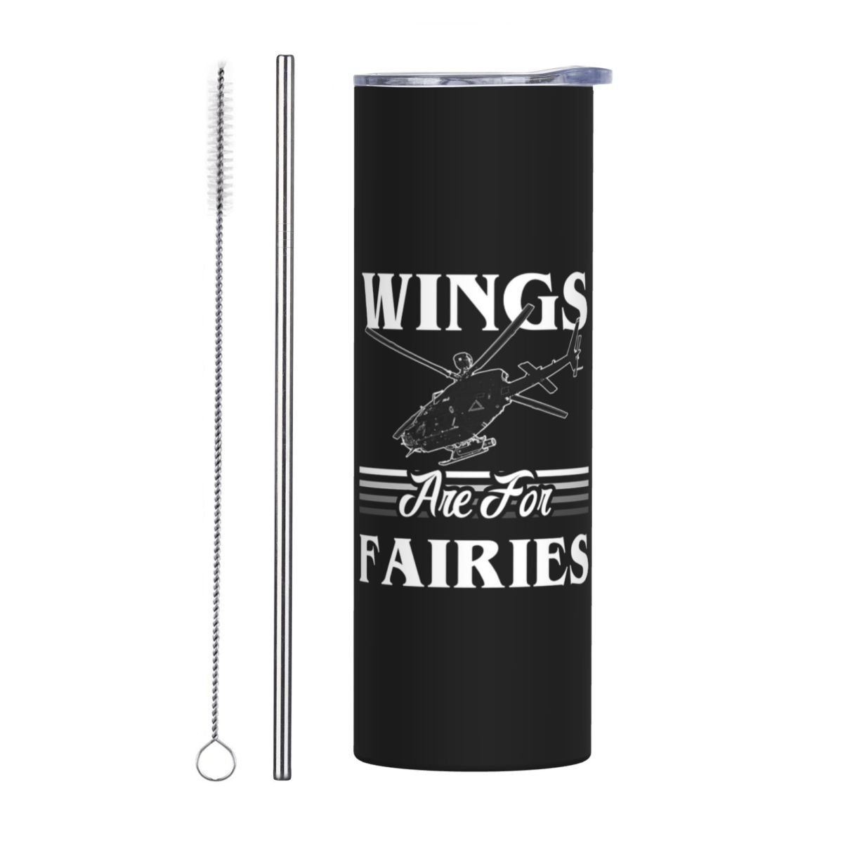 Wings Are For Fairies Helicopt - đánh giá và giá Tumbler 20Oz White